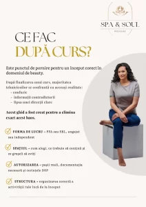 CE FAC DUPĂ CURS?
